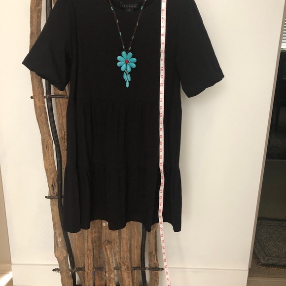 Sanctuary! NWT Black tiered dress. (Necklace not for sale) - Picture 2 of 7